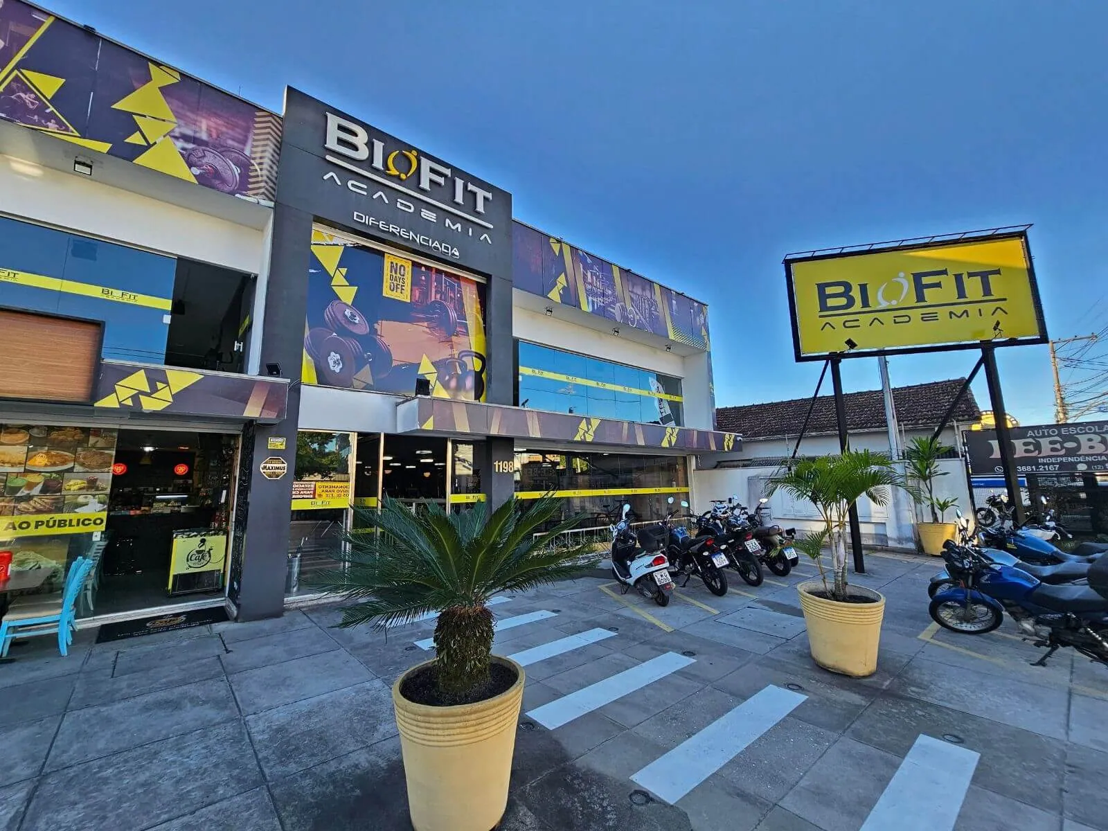 Ambiente real da Biofit Independência em Taubaté; consulte imagens e turmas específicas da modalidade