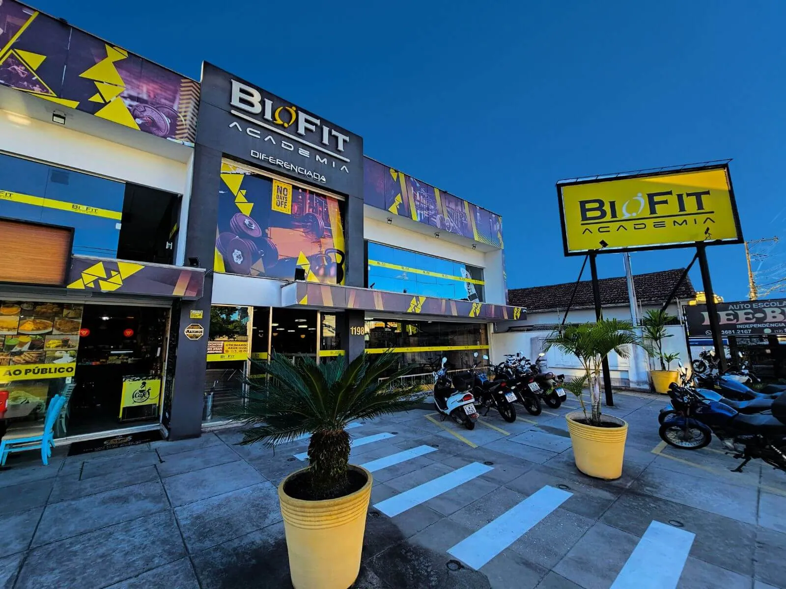 Ambiente real da Biofit Independência em Taubaté; consulte imagens e turmas específicas da modalidade