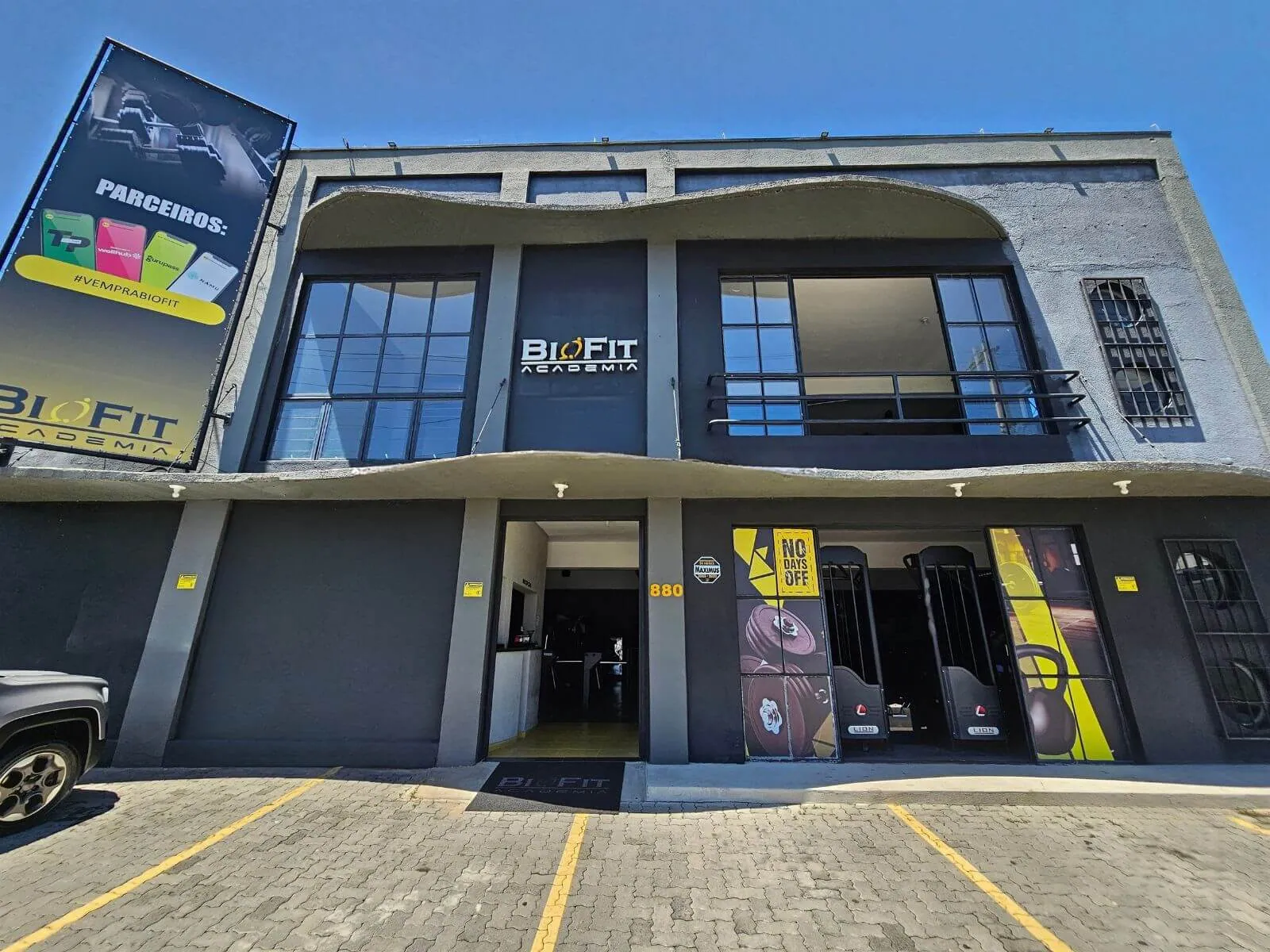 Estrutura da Biofit Vila São José em Taubaté